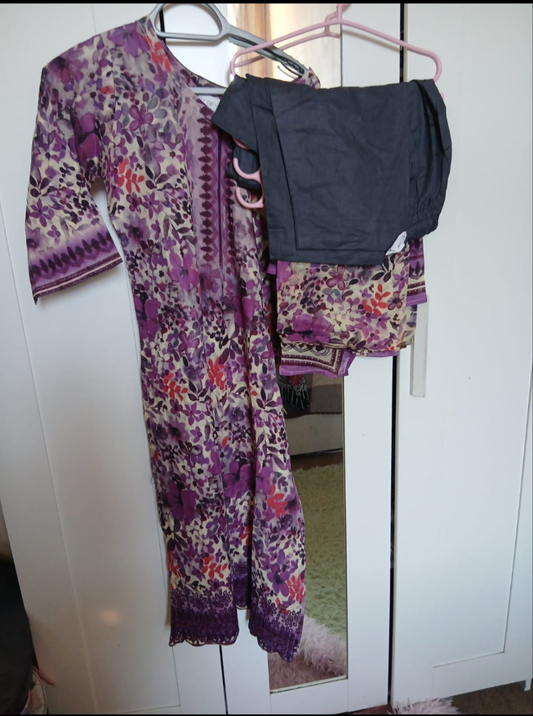 Readymade Cotton Three pice