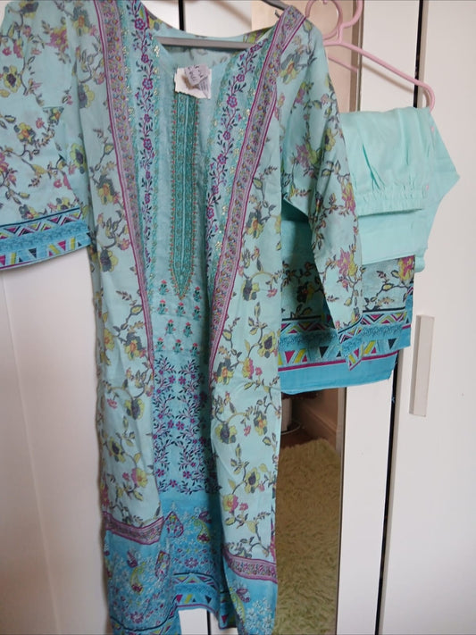 Readymade Cotton Three piece